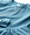 Pijama liso de niña/niño algodón y lyocell azul POLOCHON